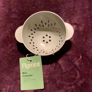 Figmint Mini Strainer Colander Green